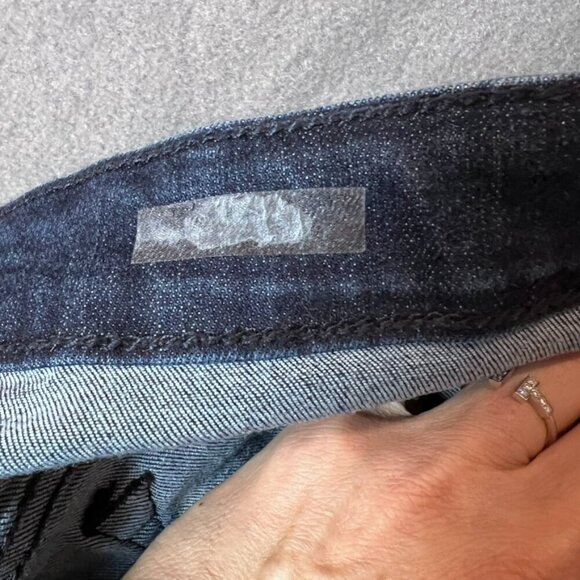 Judy Blue Kat Cook Denim Boyfriend Fit High Rise Jeans Style JB8114DK Size 15/32 - Picture 7 of 11